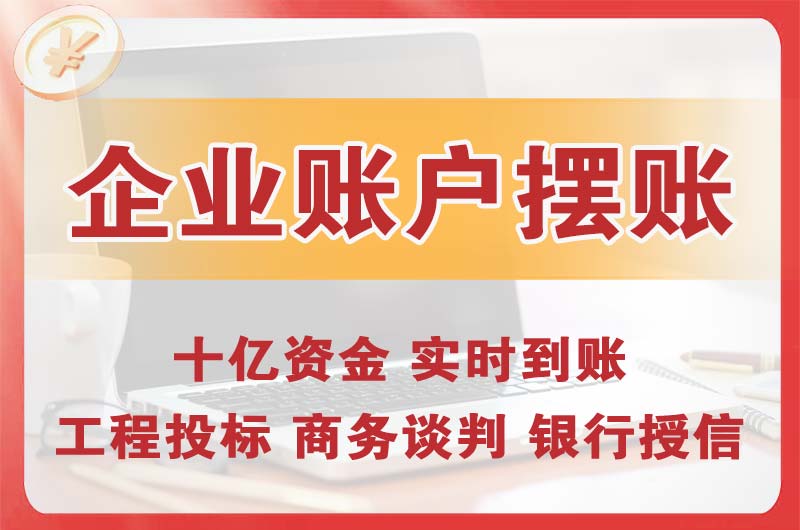 连南企业账户摆账